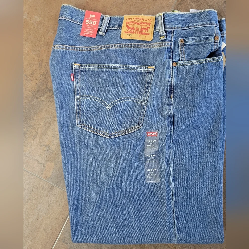 New! Levi's Denim Jeans Size 46 X 29